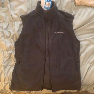 men’s Columbia Fleece Vest